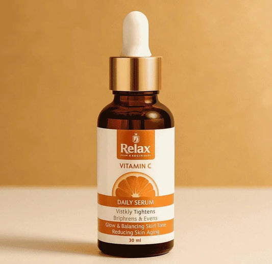 Relax Vitamin C Daily Face Serum - Anti-Aging Face Serum - 30ml