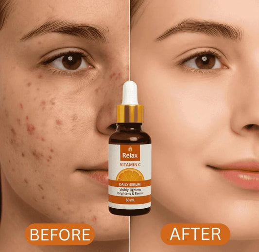 Relax Vitamin C Daily Face Serum - Anti-Aging Face Serum - 30ml